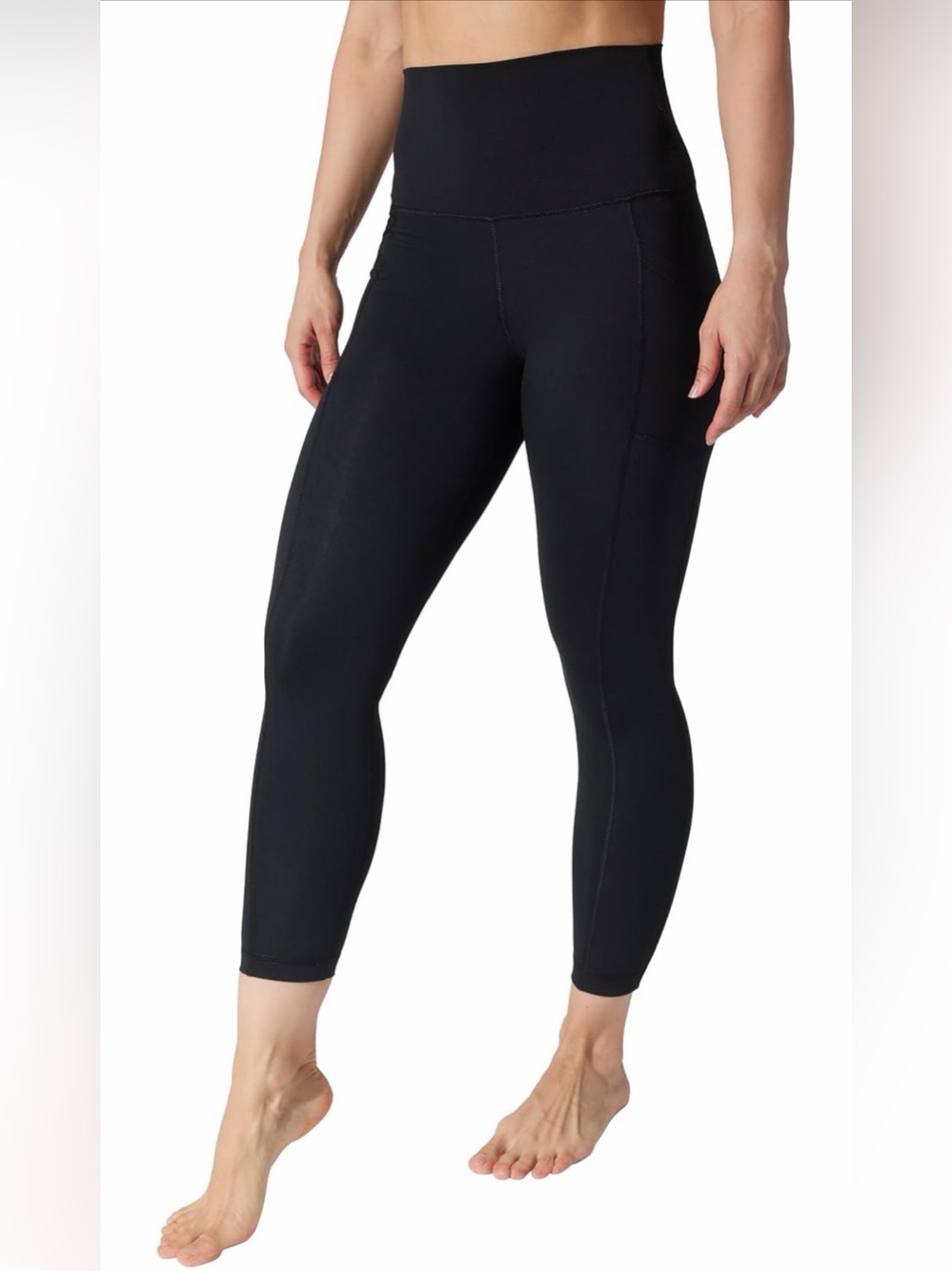 Yogalicious High Waist Ultra Soft 7/8 Ankle Length Leggings with Pockets